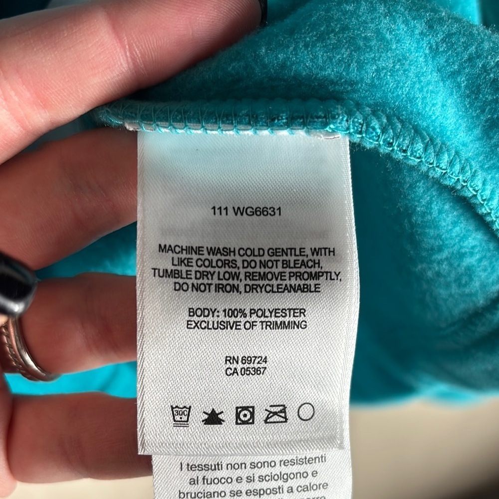 Columbia > Teal Full-Zip Jacket 14/16 - Picture 6 of 7